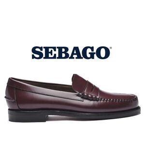 Sebago Classic Dan Leather Penny Loafers - Garnet